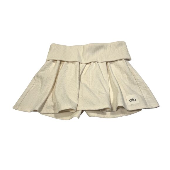 ALO Yoga Dresses & Skirts - ALO Yoga Doubles Only Skirt in Ivory